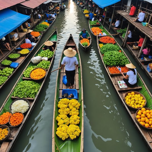 Comment planifier une visite des marchés flottants de Bangkok, Thaïlande pour une expérience authentique?